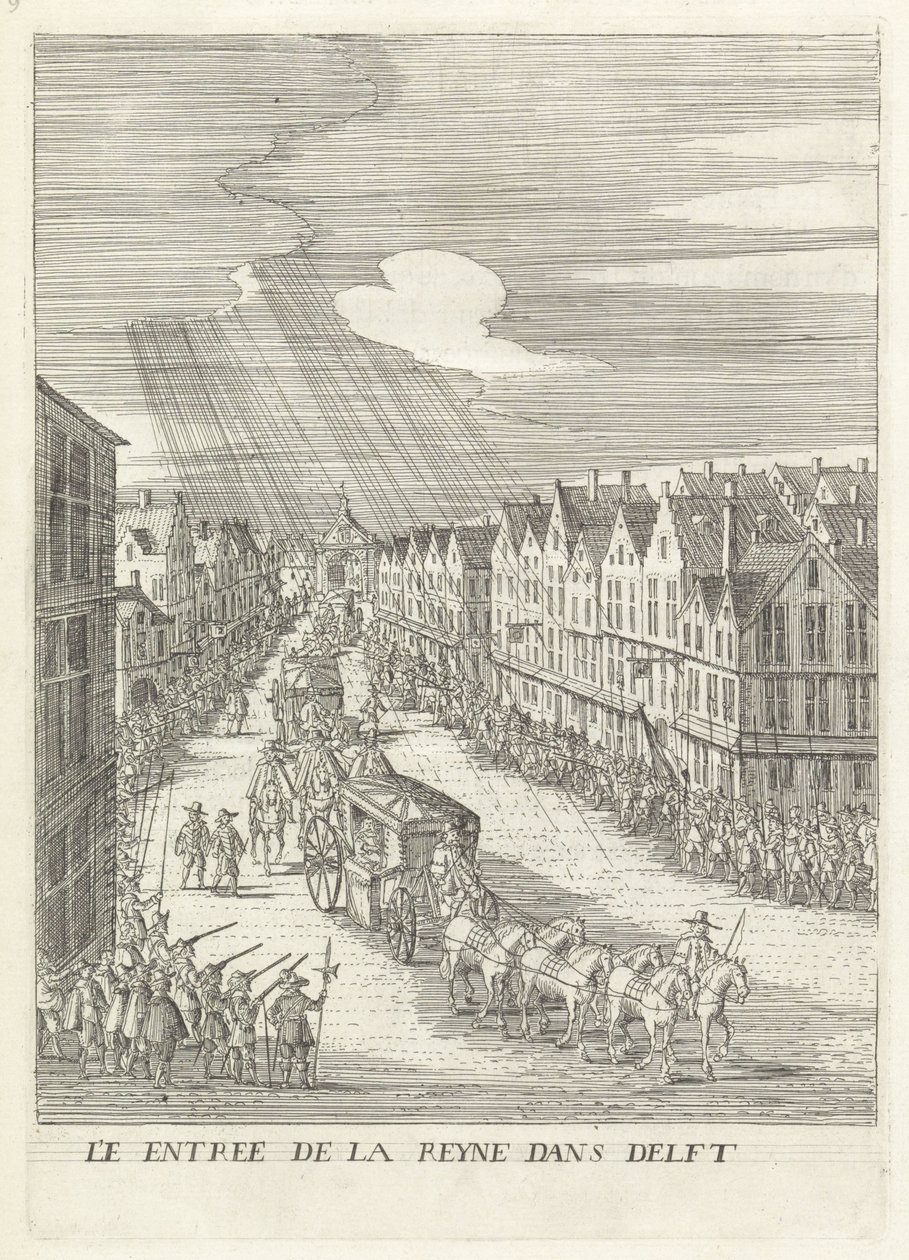 Ankunft von Maria de