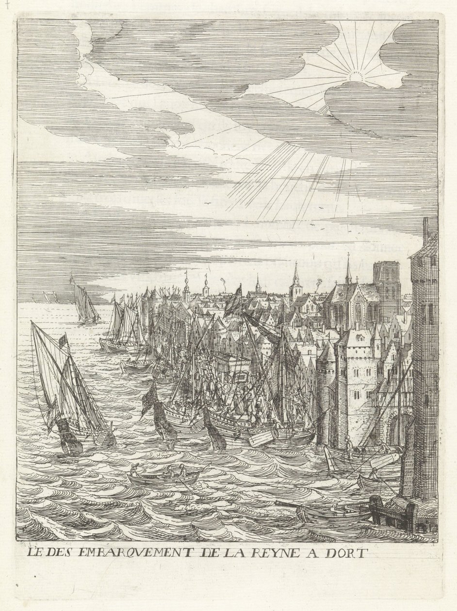 Ankunft von Maria de