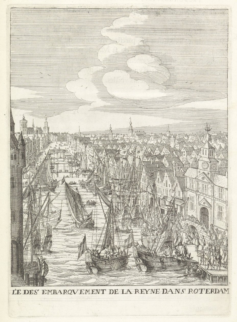 Ankunft von Maria de