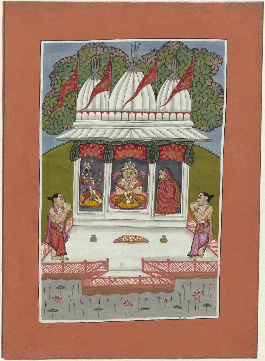 Buddha als eine Inkarnation (Avatara) von Vishnu von Anonymous