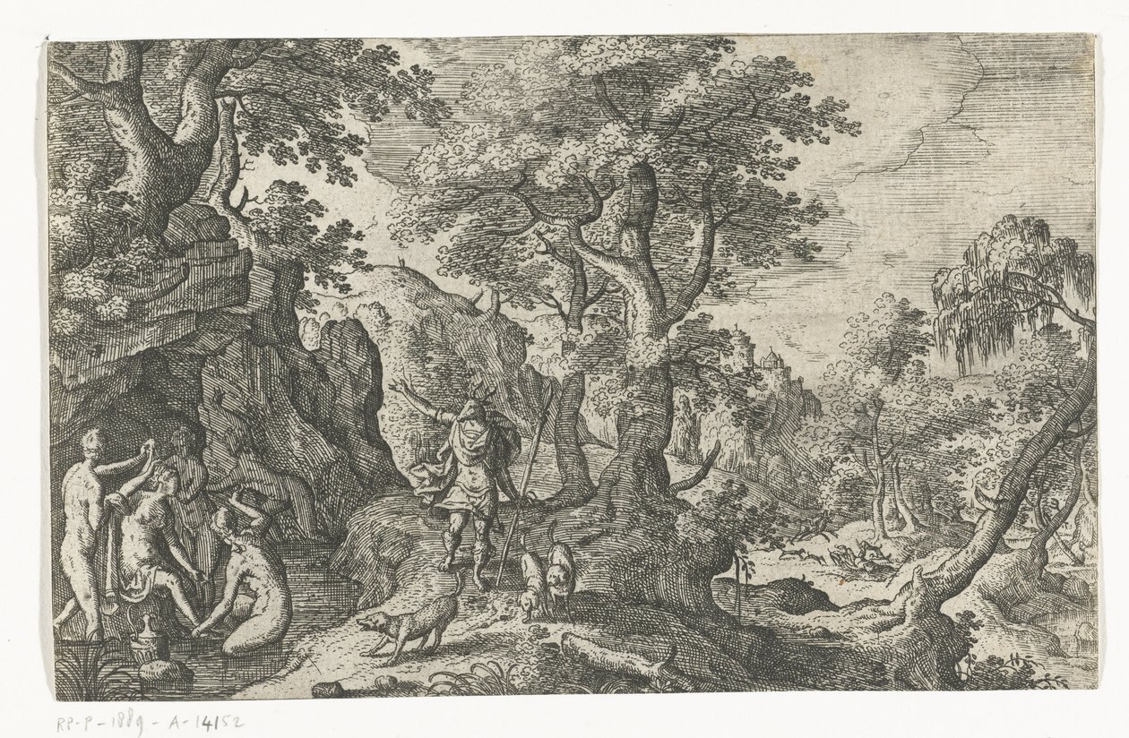 Diana und Actaeon von Anonymous