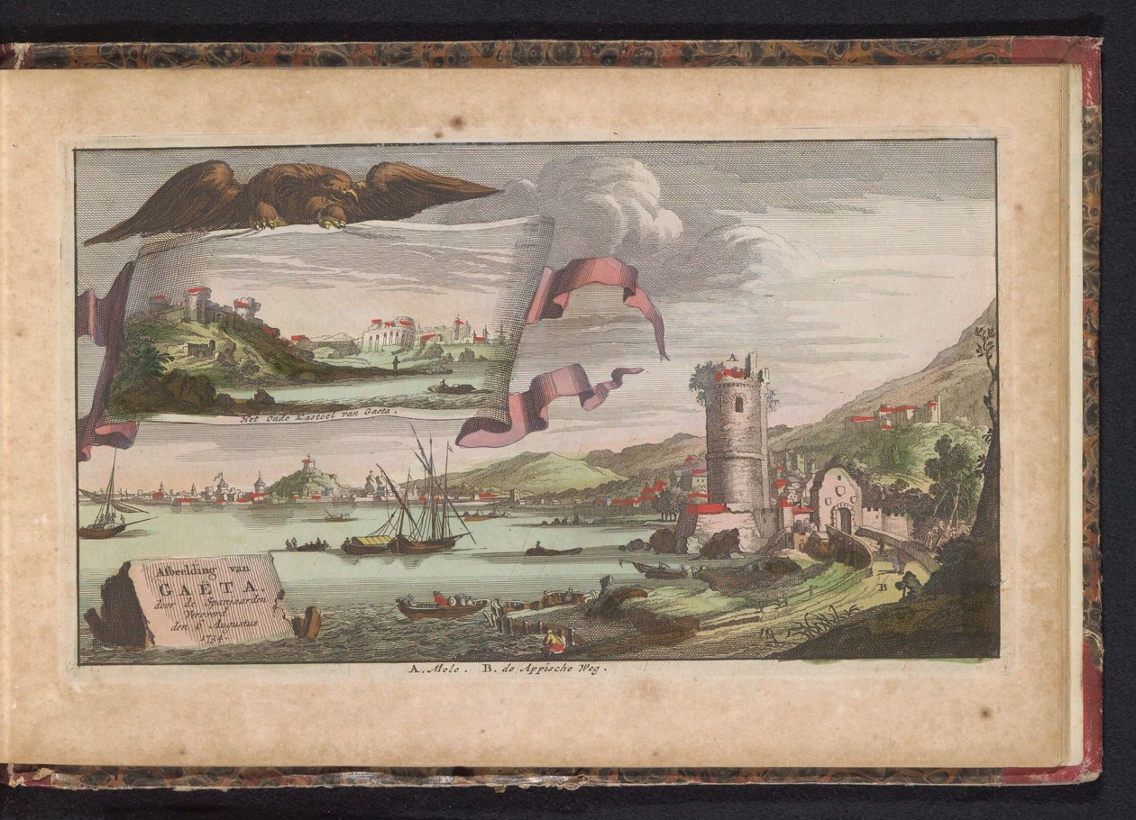 Ansicht von Gaeta, 1734 von Anonymous