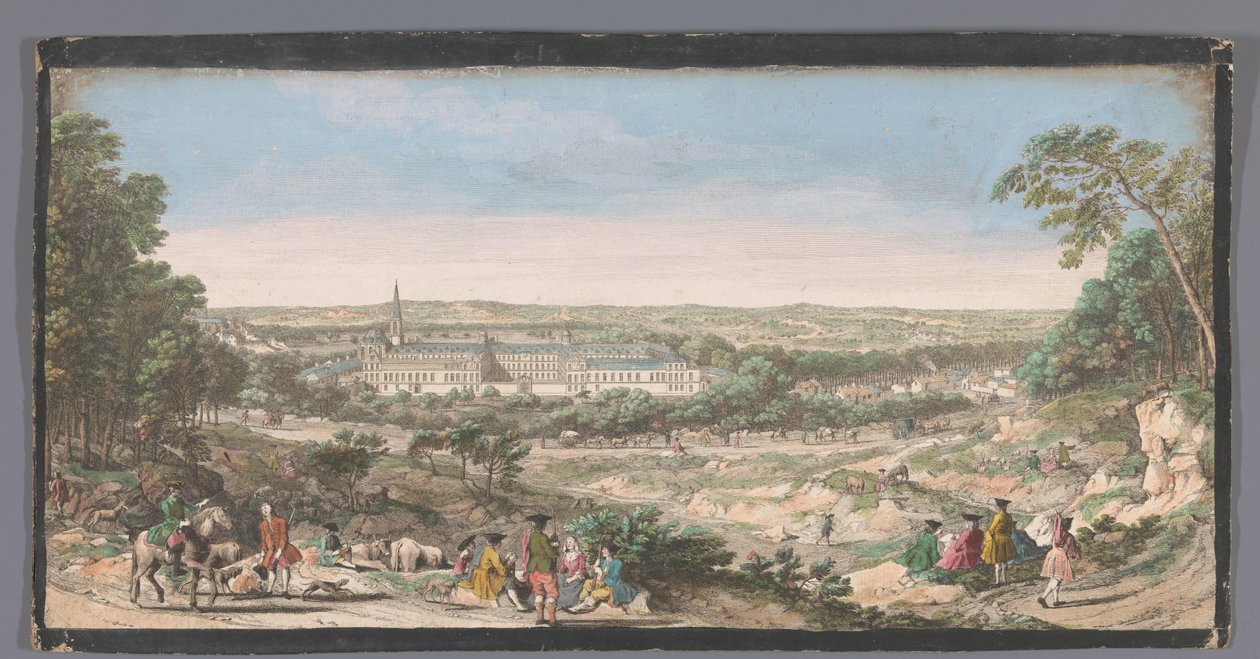 Ansicht des Maison Royale de Saint-Louis in Saint-Cyr von Anonymous