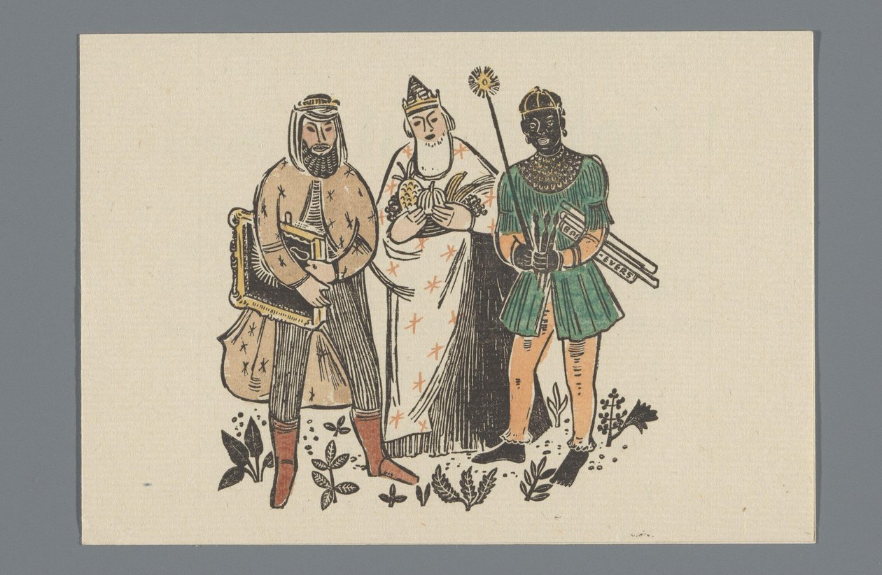 Neujahrswunsch der Schriftgießerei J. John Söhne von Anonymous