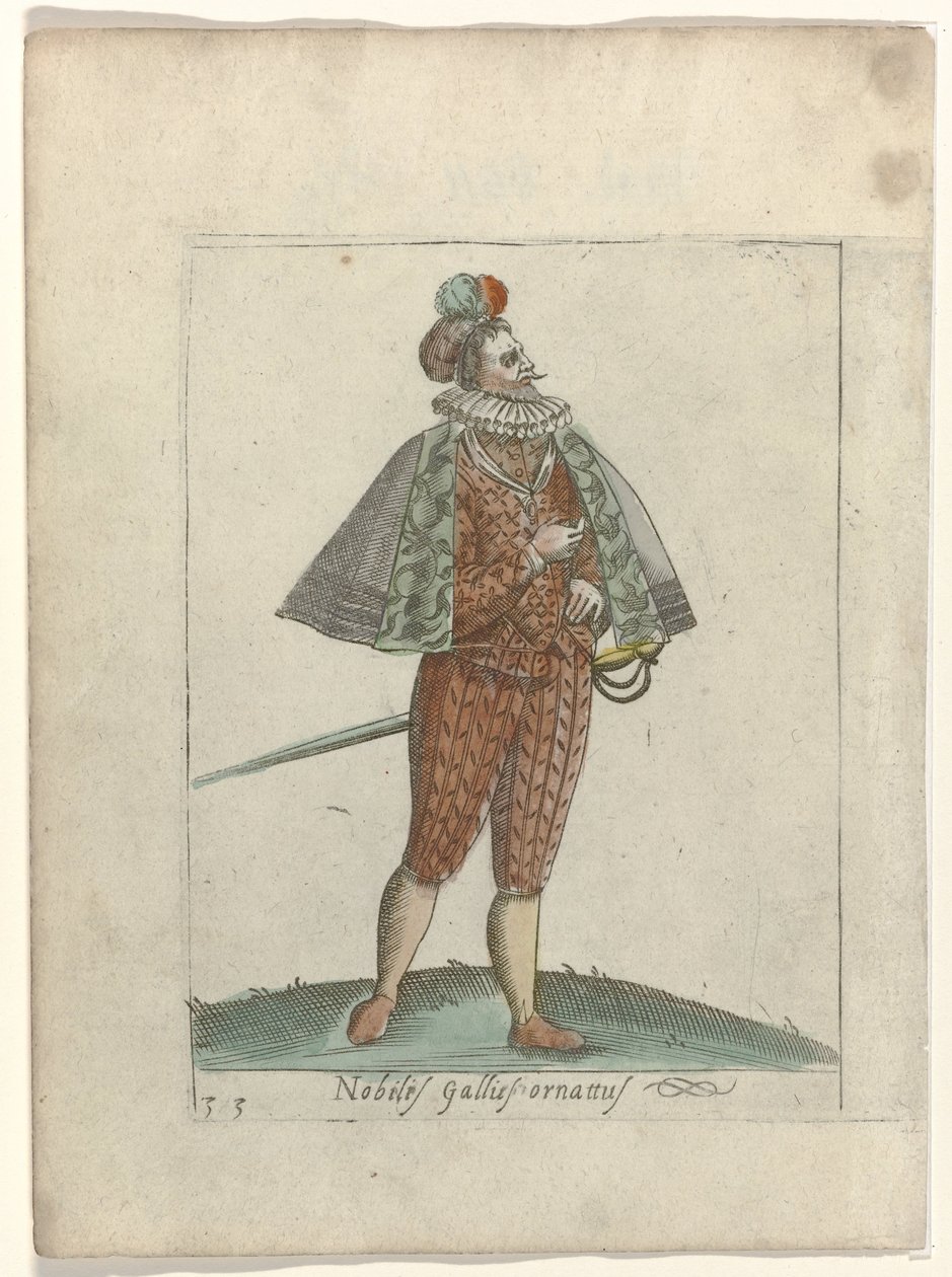 Nobilis Gallies ornattus von Anonymous
