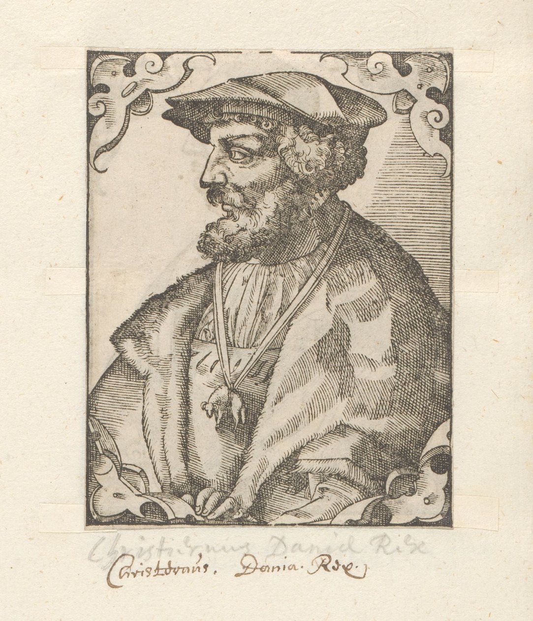 Porträt von Christian I. von Dänemark von Anonymous