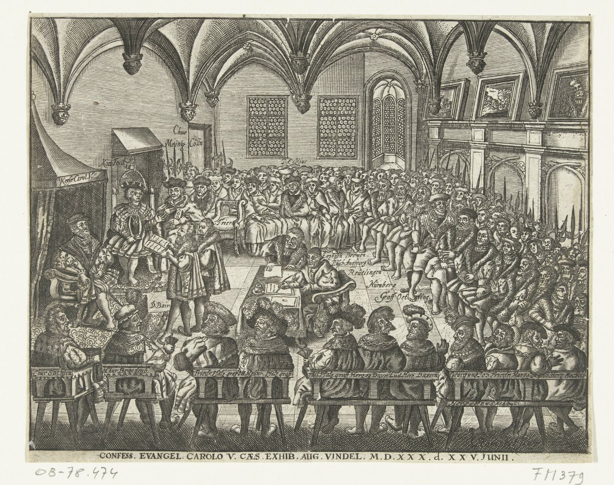Reichstag von Augsburg, 1530 von Anonymous