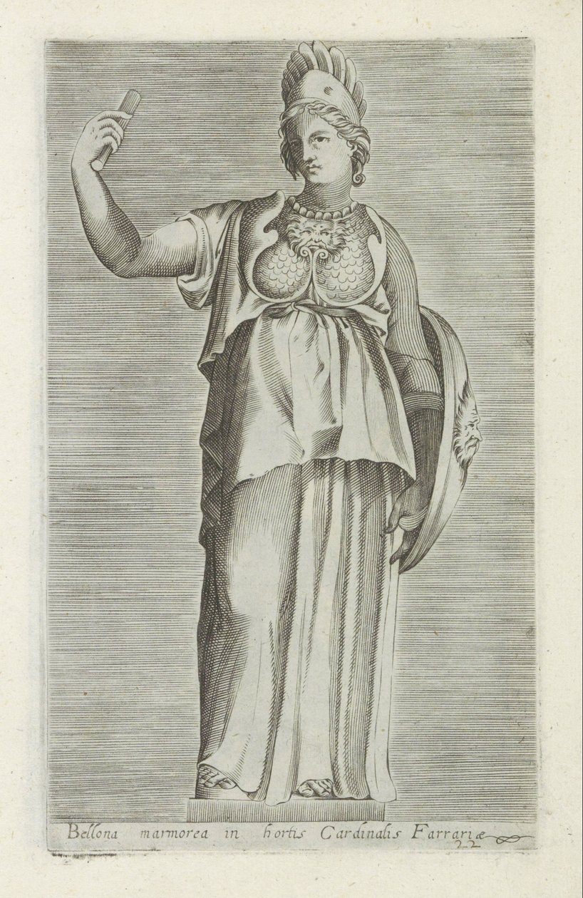 Sculptuur van Bellona von Anonymous