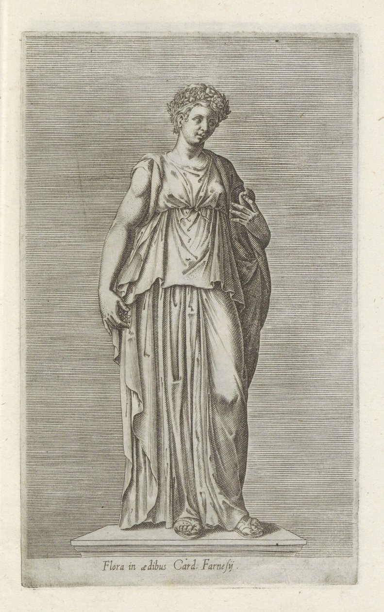 Skulptur von Flora von Anonymous