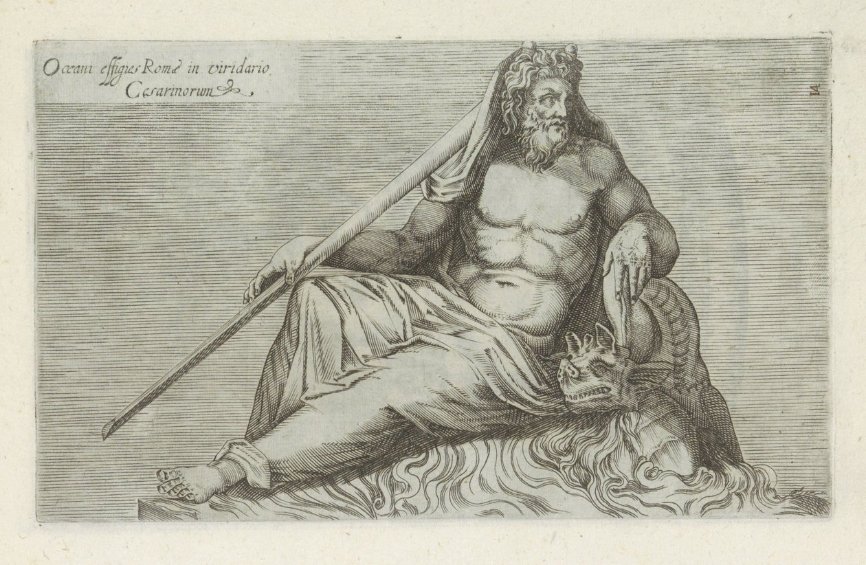 Skulptur von Oceanus von Anonymous