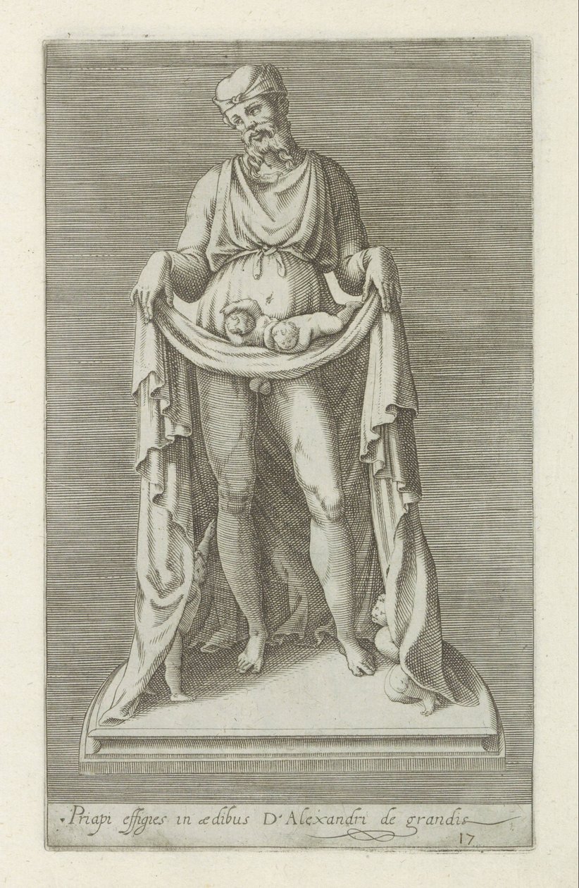 Skulptur von Priapus von Anonymous