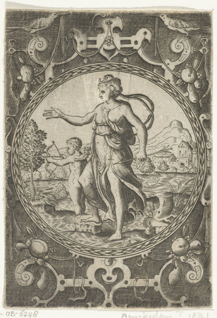 Venus und Cupido von Anonymous