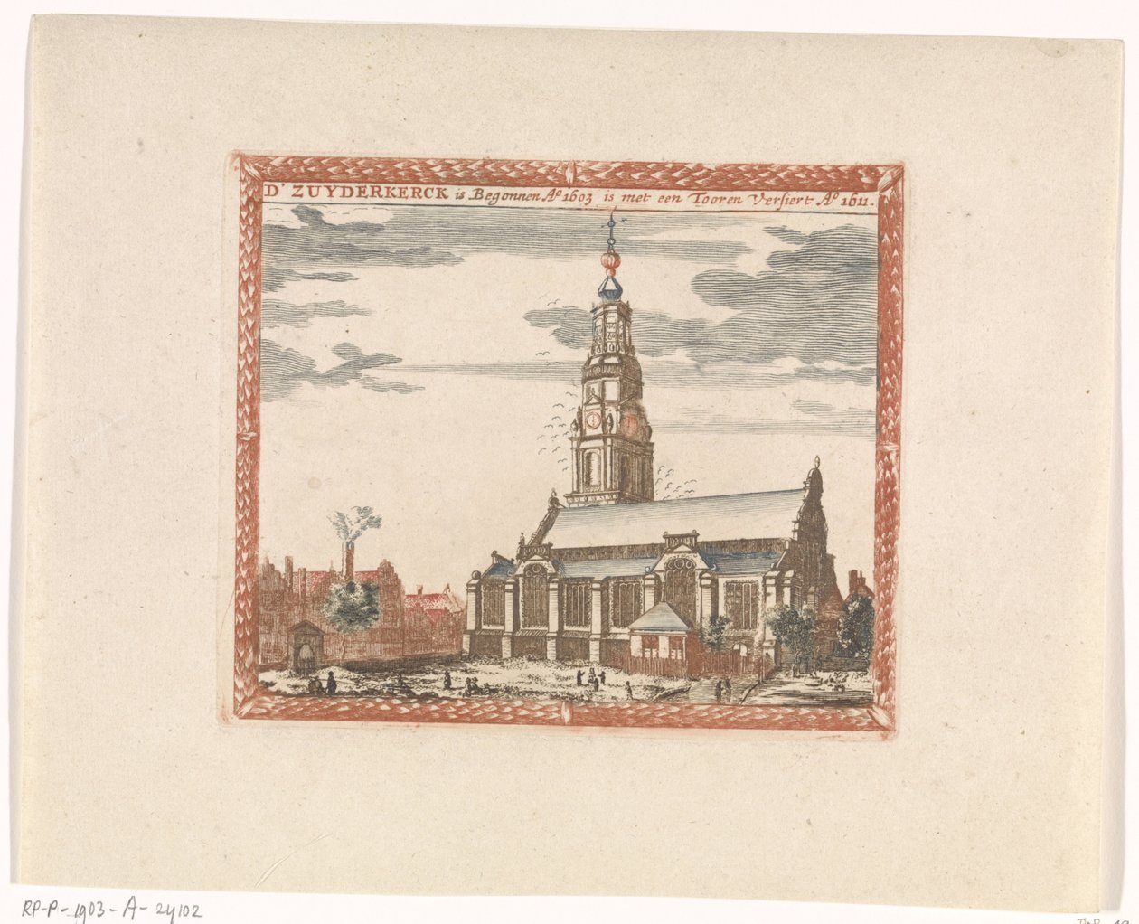Zuiderkerk in Amsterdam von Anonymous