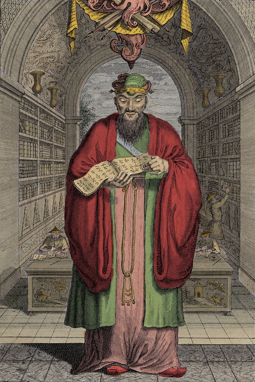 Konfuzius (551-479 v. Chr.) von Anonymous Anonymous