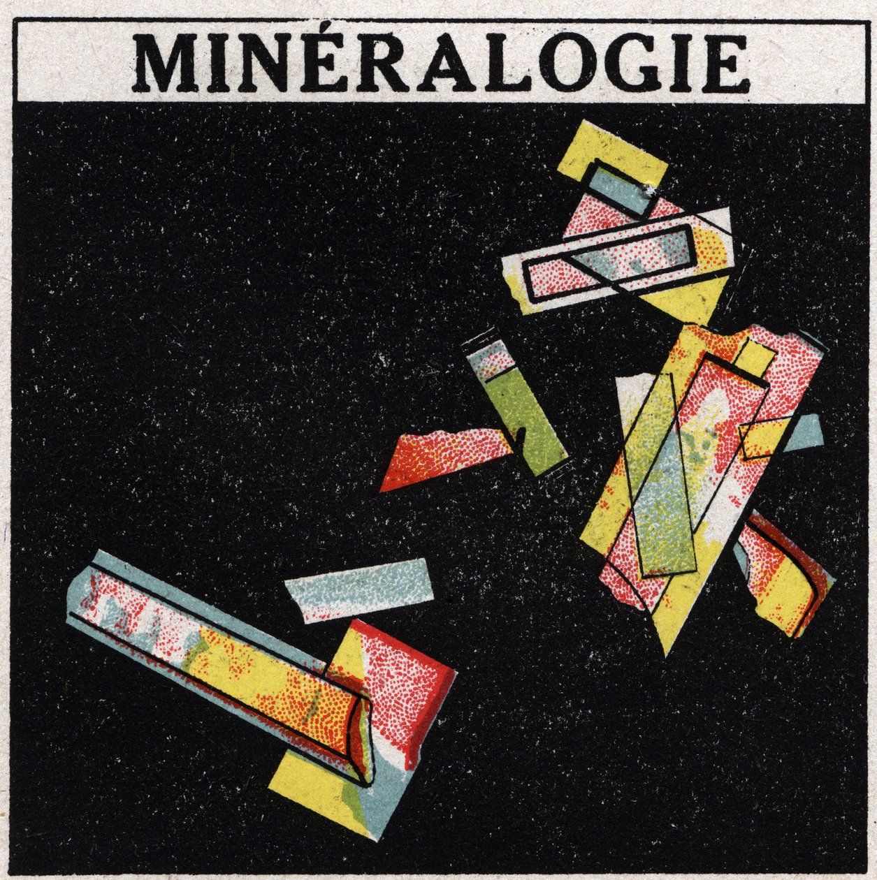 Doppelbrechung: Mineralogie. Anonyme Illustration von 1925. Private Sammlung. von Anonymous Anonymous