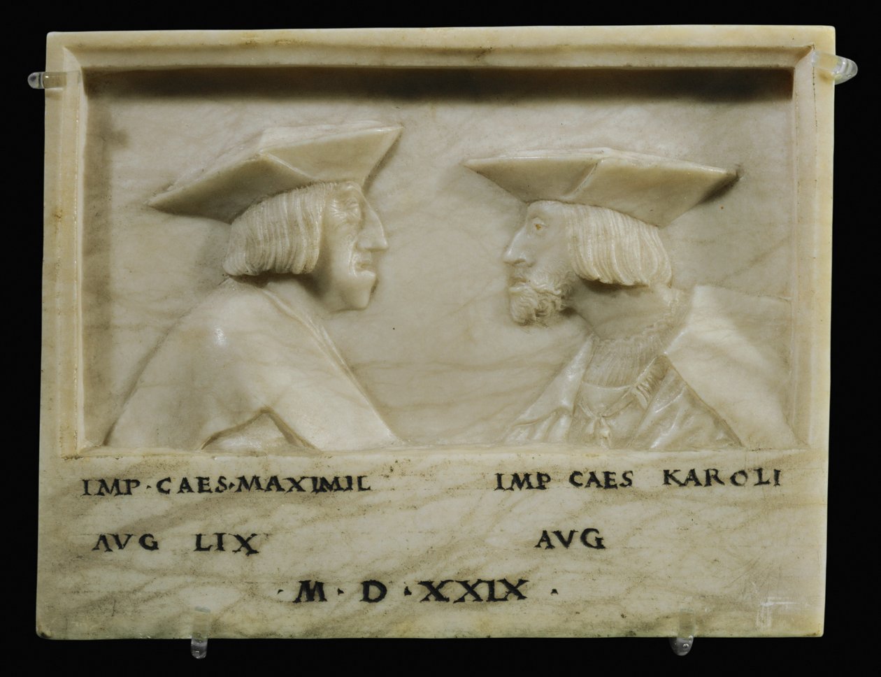 Kaiser Maximilian I. und sein Enkel Kaiser Karl V. von Anonymous Anonymous