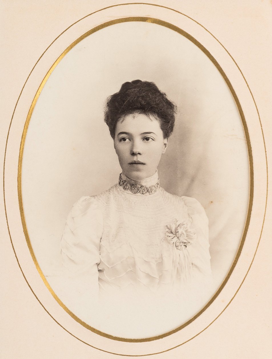 Großfürstin Olga Alexandrowna von Russland (1882-1960), Anonym. Albumin-Foto. Private Sammlung von Anonymous Anonymous
