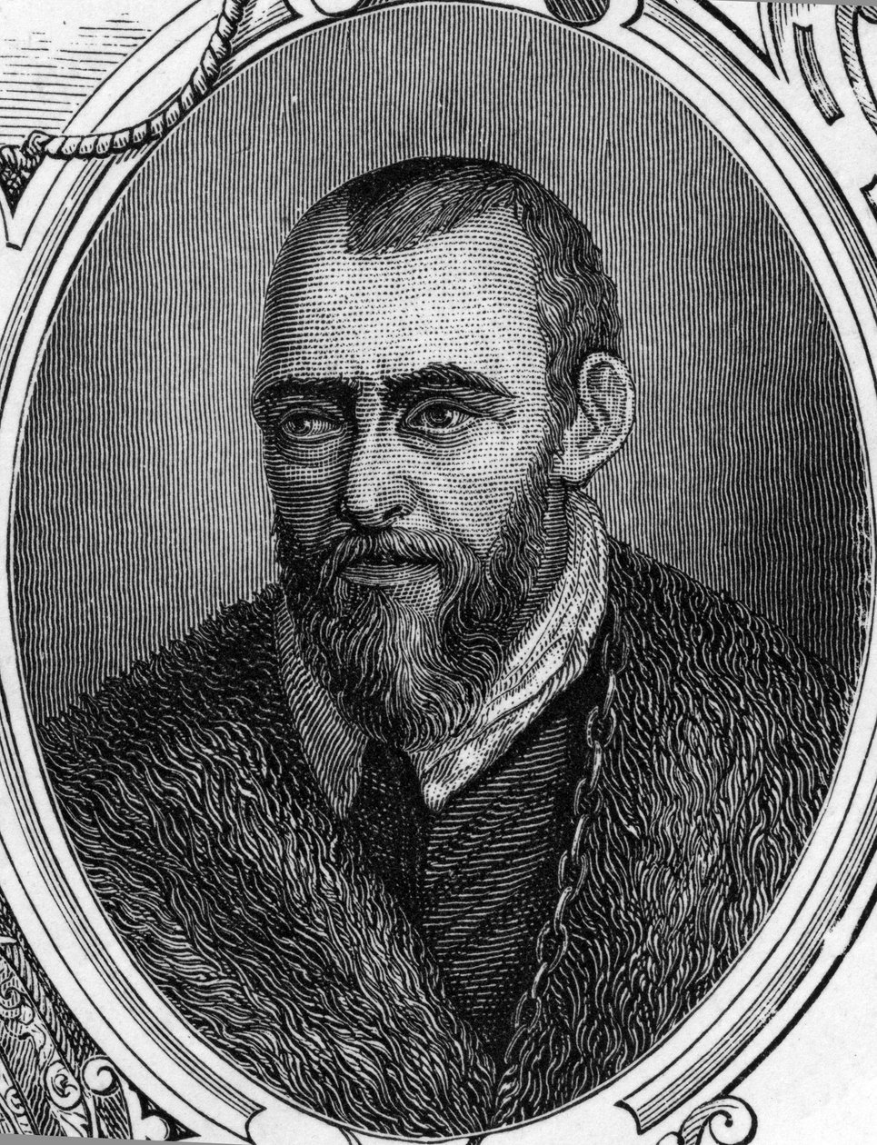 Porträt von Jacopo Palma il Giovane (Der Jüngere) von Anonymous Anonymous