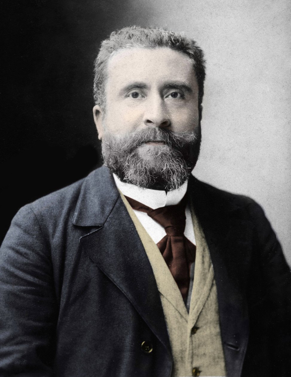 Porträt von Jean Jaurès (1859-1914) französischer sozialistischer Abgeordneter. von Anonymous Anonymous
