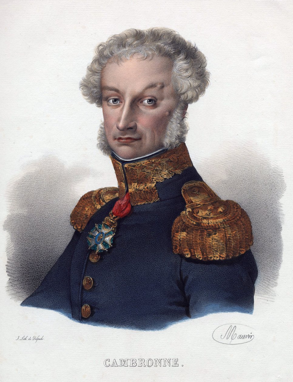 Porträt von Pierre Cambronne (1770-1842) von Anonymous Anonymous