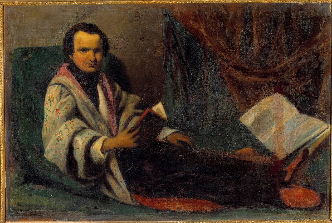 Porträt von Victor Hugo (1802-1885) von Anonymous Anonymous