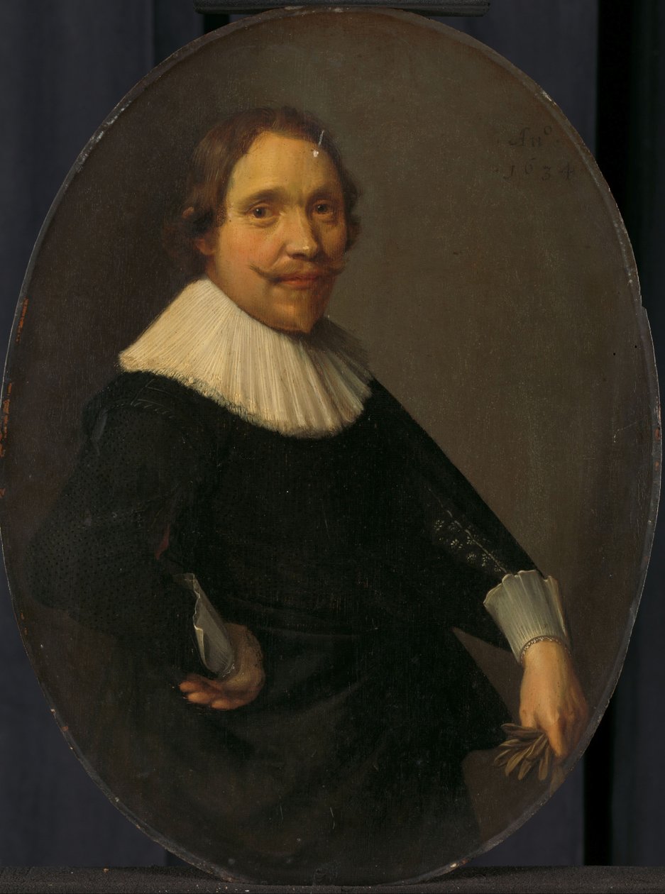Porträt von Willem van Oldenbarneveldt von Anonymous Anonymous