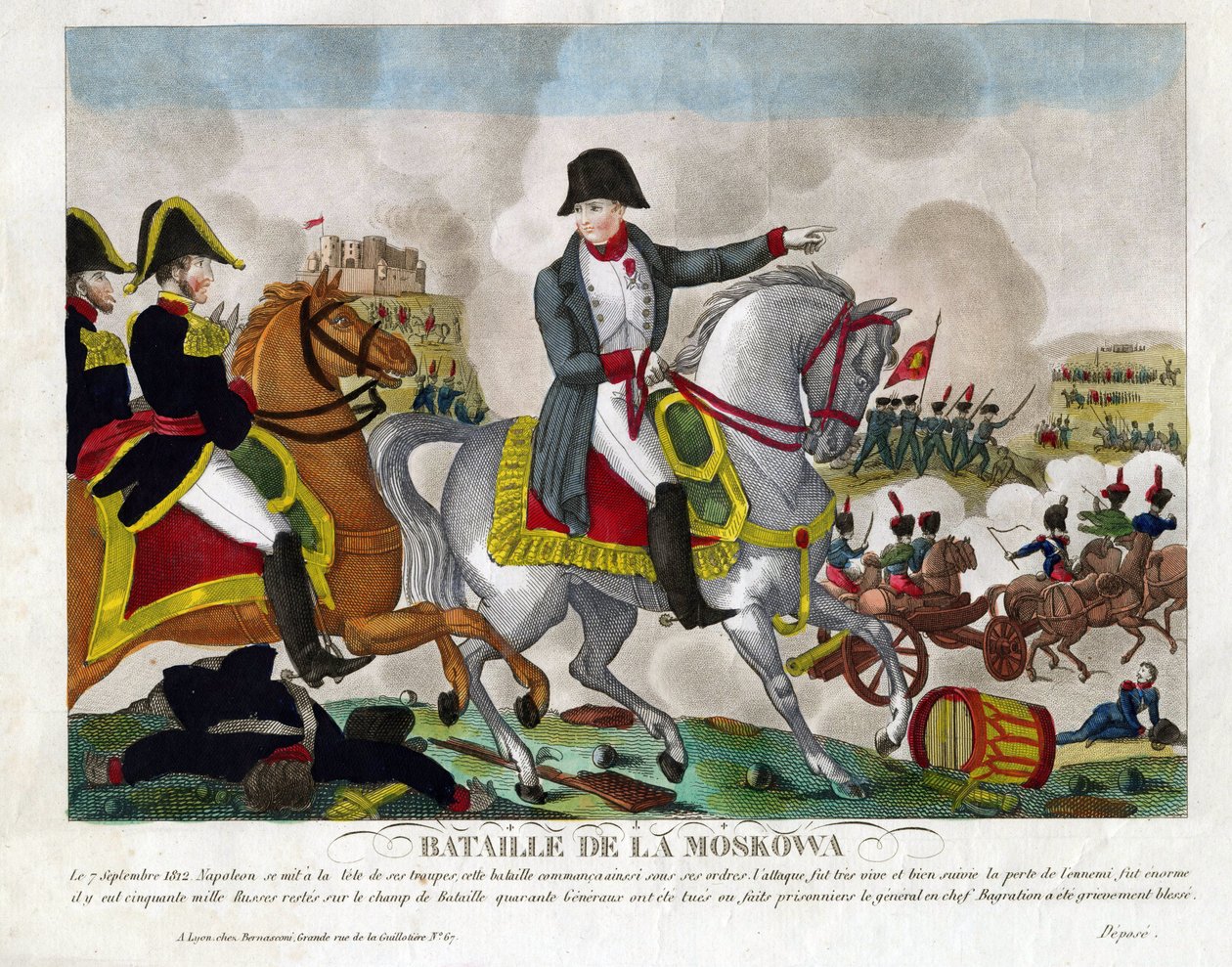 Die Schlacht von Borodino am 26. August von Anonymous Anonymous