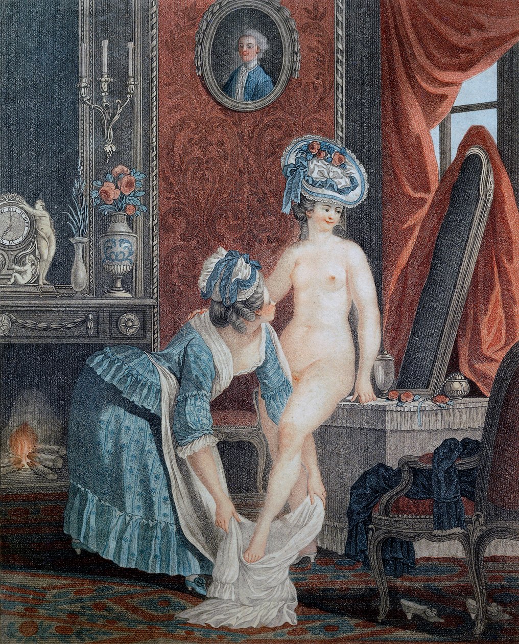 Die Toilette von Louis Marin Bonnet (1736 - 1793) von Anonymous Anonymous