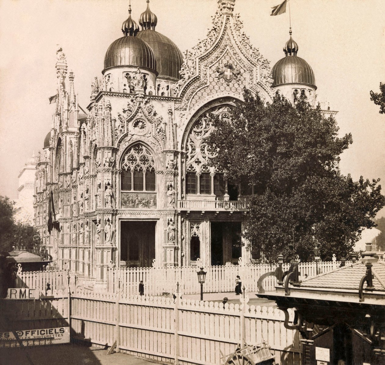 Weltausstellung 1900 in Paris: Der Pavillon von Italien - private Sammlung von Anonymous Anonymous