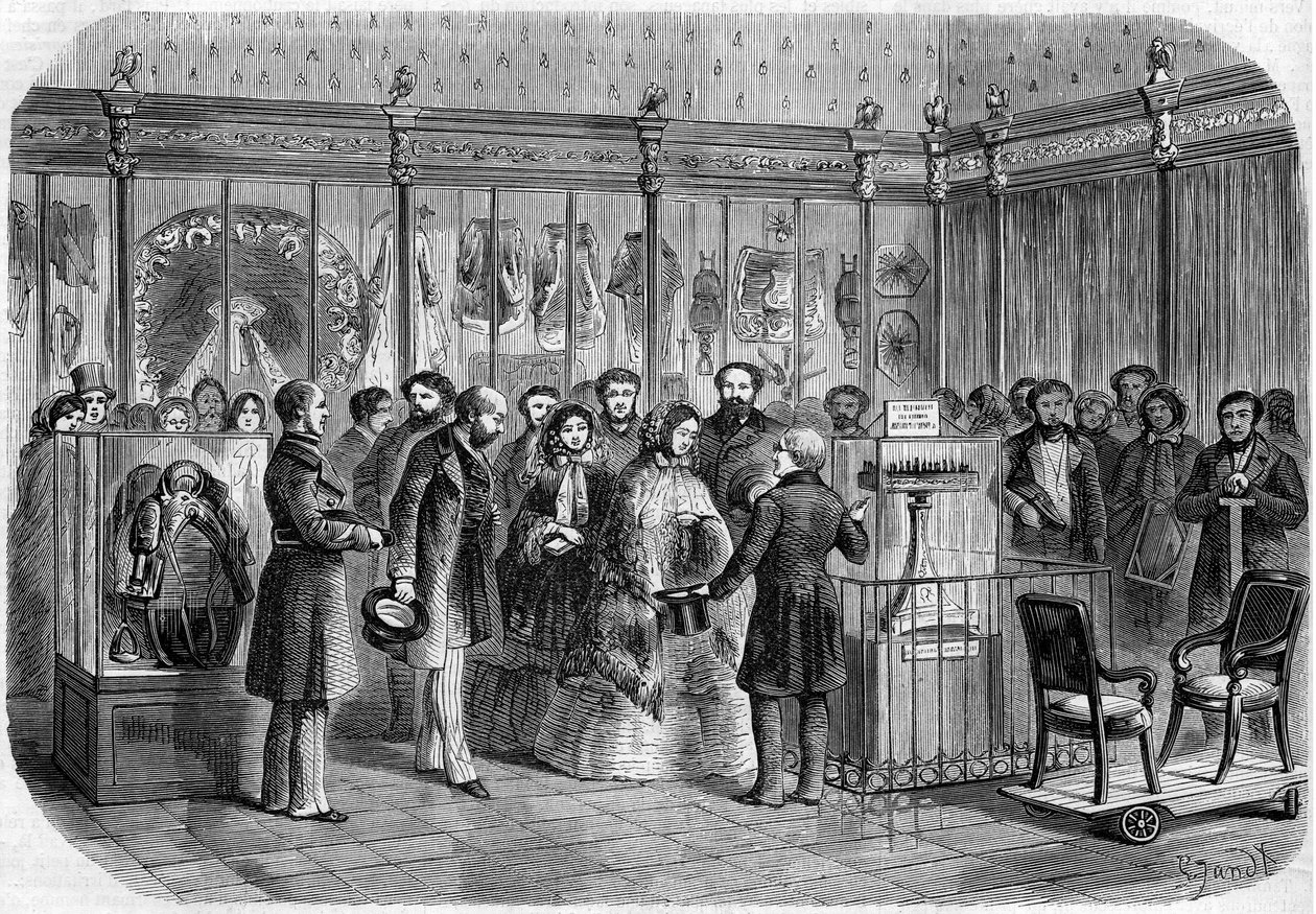 Besuch von Sophie von Württemberg (1818-1879), Königin der Niederlande, in Paris von Anonymous Anonymous