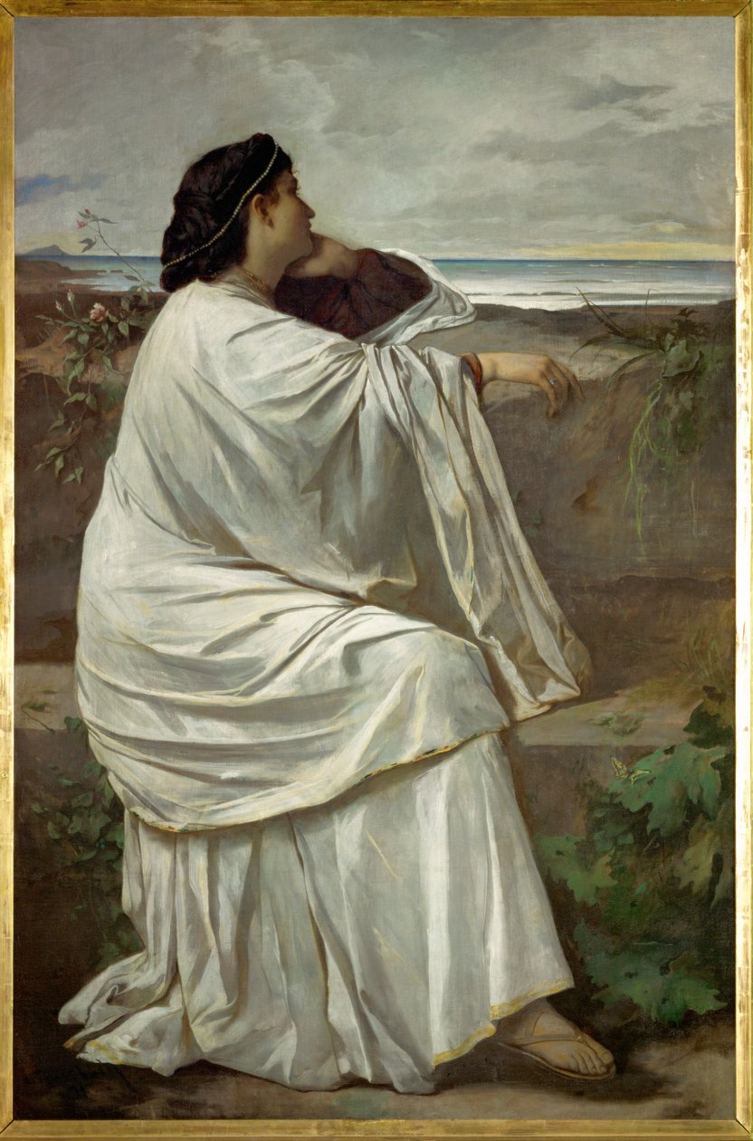 Iphigenie, Feuerbachs Lieblingsmodell „Nana“ von Anselm Feuerbach
