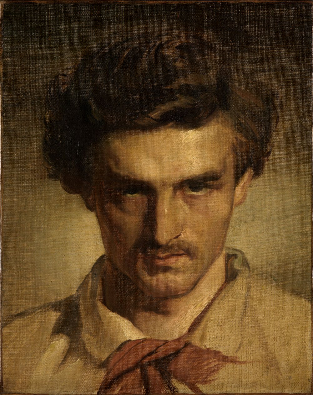 Jugendliches Selbstbildnis von Anselm Feuerbach