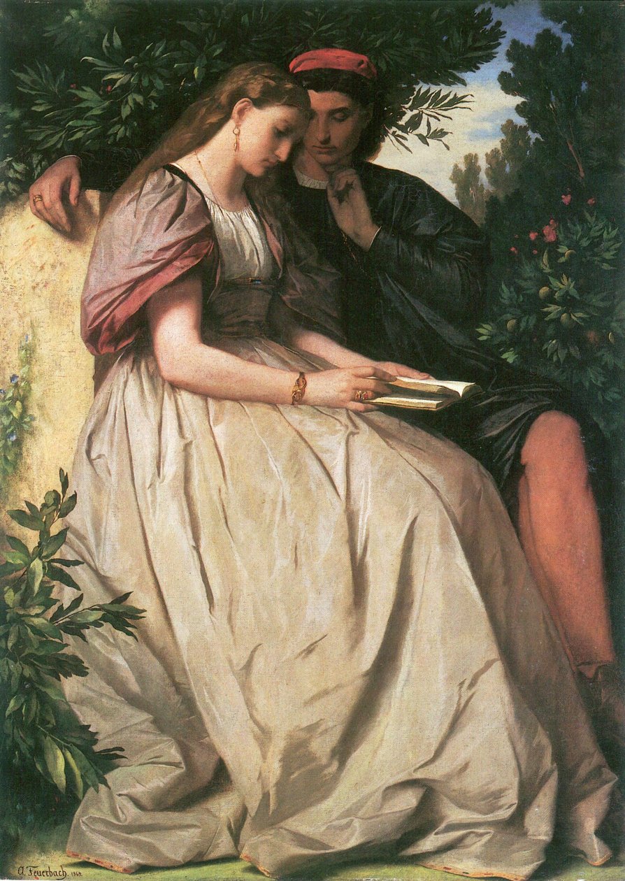 Paolo und Francesca von Anselm Feuerbach