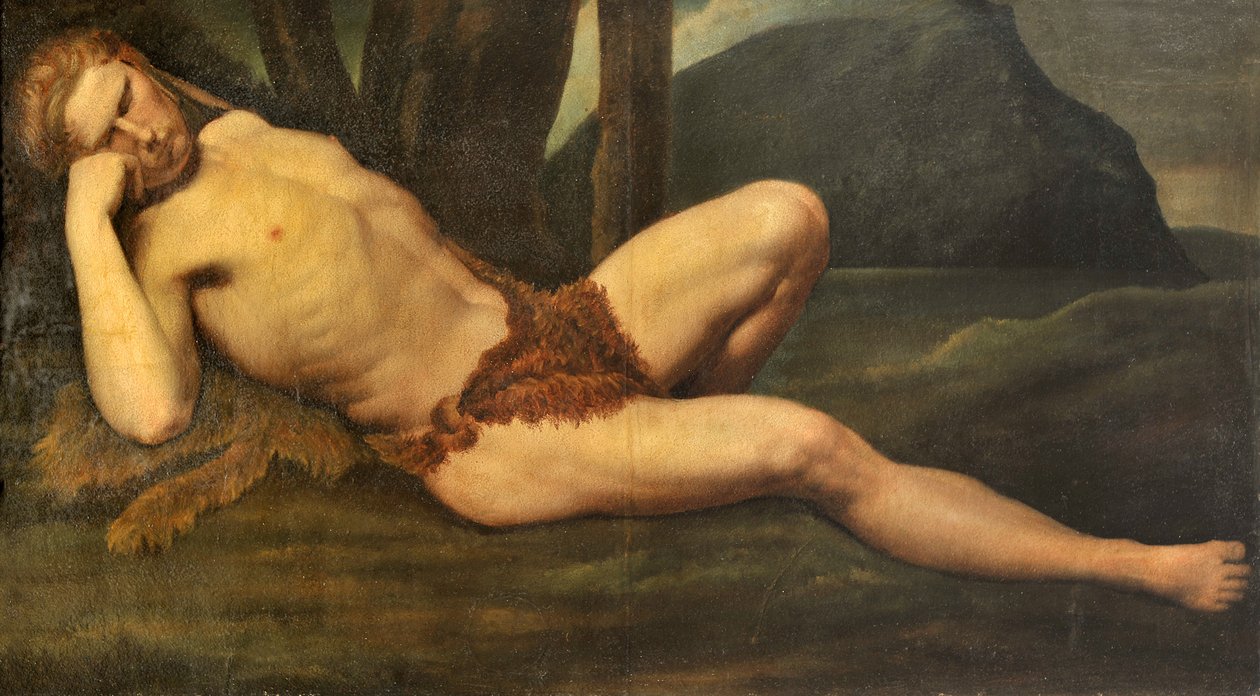 Ruhender Mann von Anselm Feuerbach