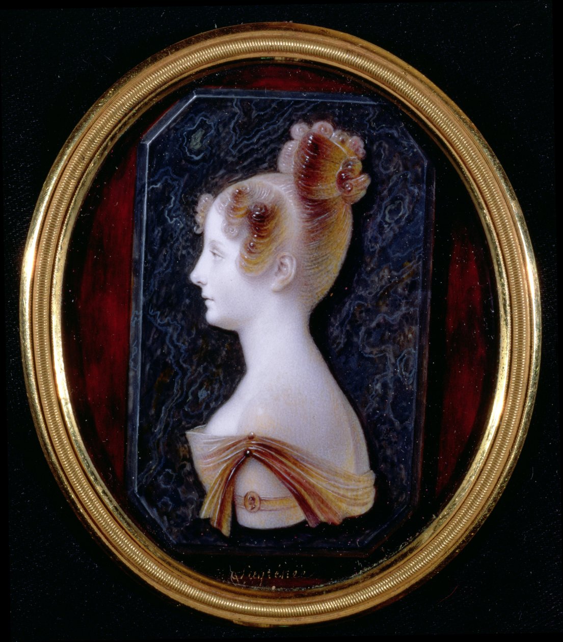 Porträt von Prinzessin Elena Pawlowna, ca. 1820 von Anthelme Francois Lagrenee