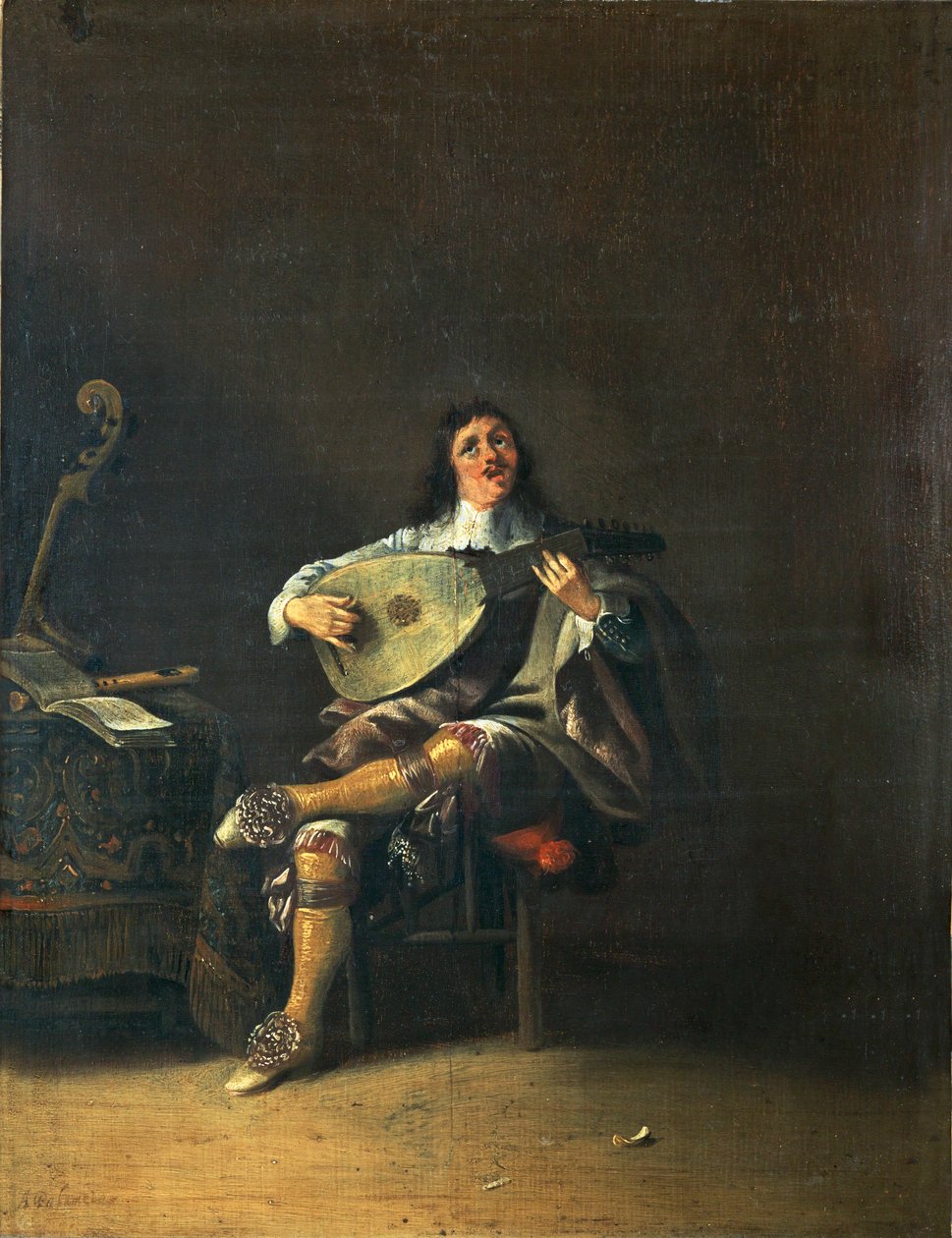 Die fünf Sinne: Hören von Anthonie (1601 73) Palamedesz