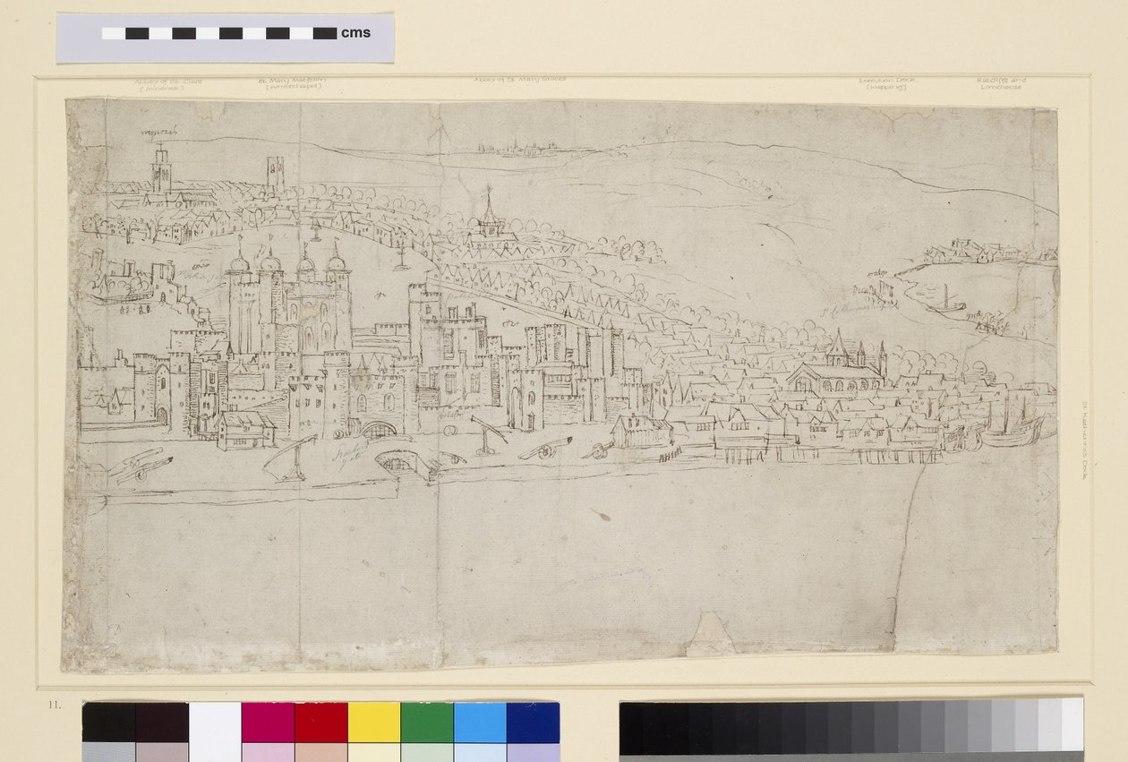 Der Tower von London, aus 