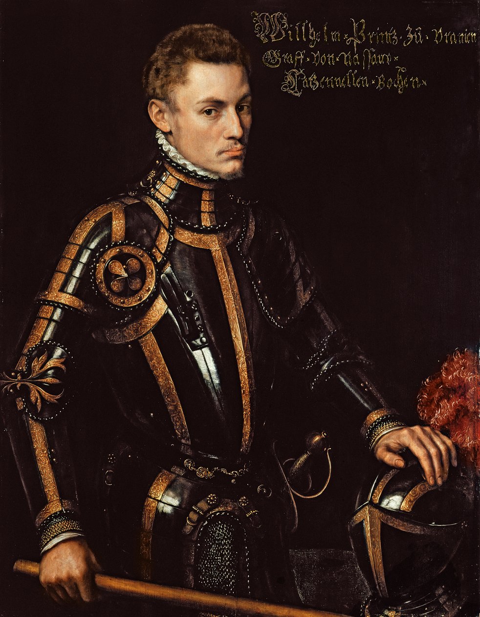 Wilhelm I. (1533-84) der Schweiger, Prinz von Oranien, ca. 1552 von Anthonis Mor