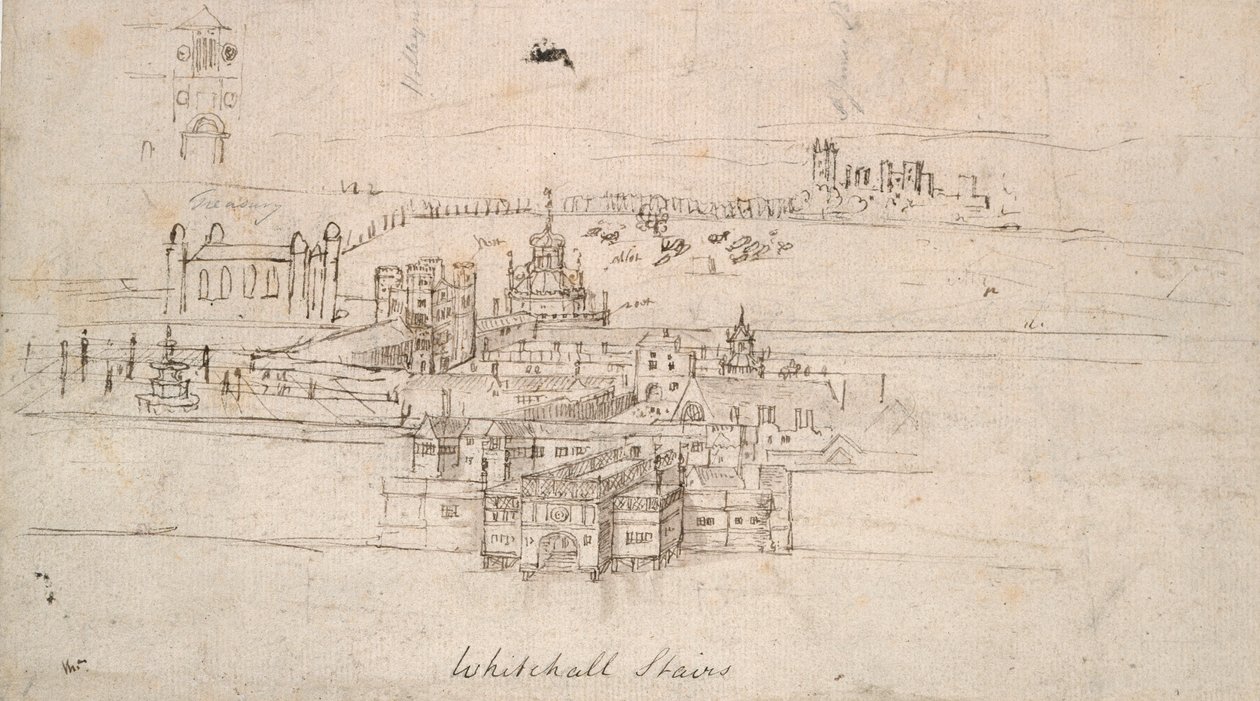 Der Tower von London von Anthonis van den Wyngaerde