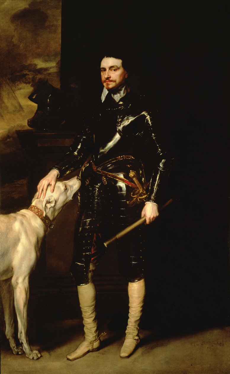 Thomas Wentworth, 1. Earl of Strafford (1593-1641) 1633-6 von Anthony van Dyck