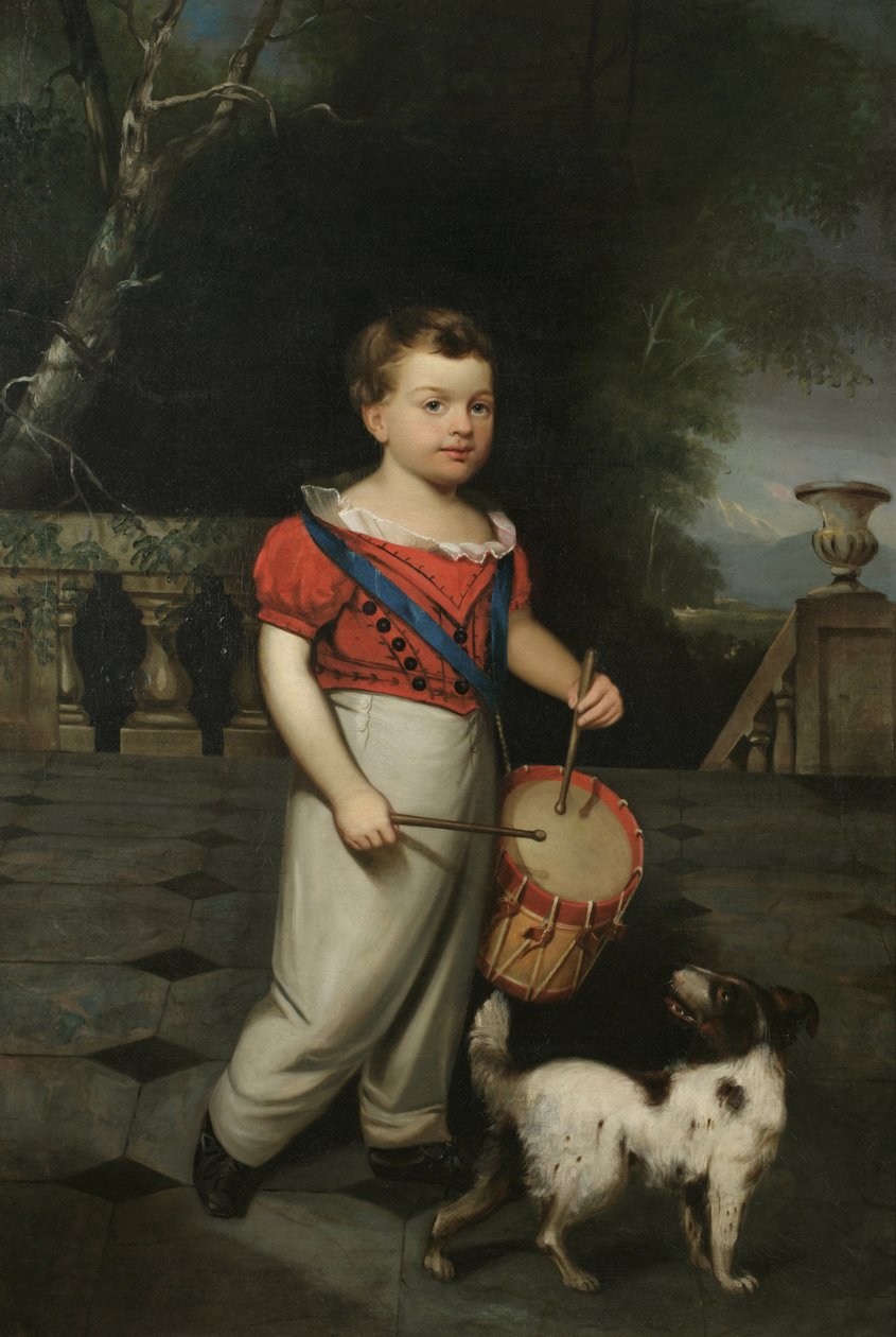 Der junge Trommler, 1830-31 von Anthony Lewis De Rose