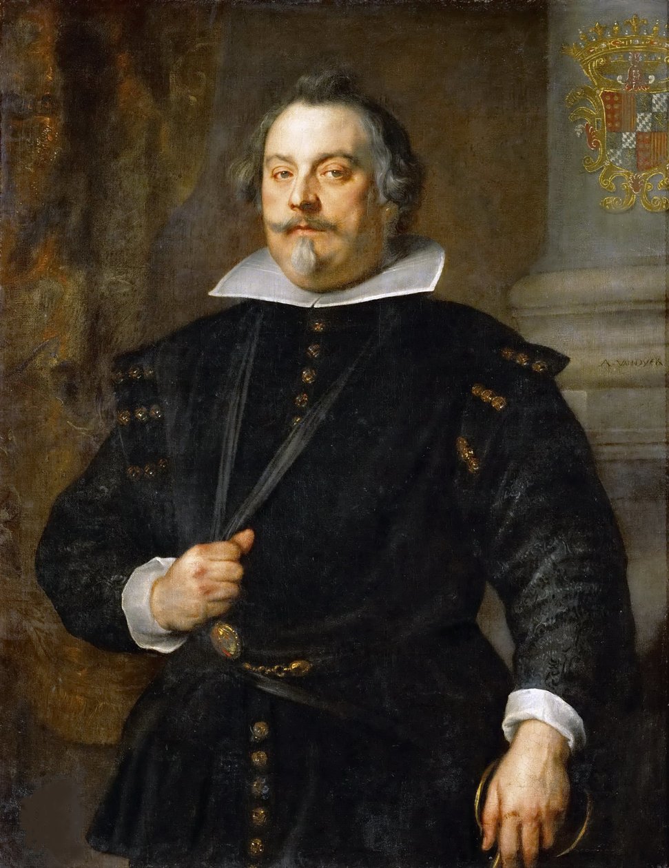 Francisco de Moncada, Marqués de Aytona, ca. 1634 von Anthony van Dyck