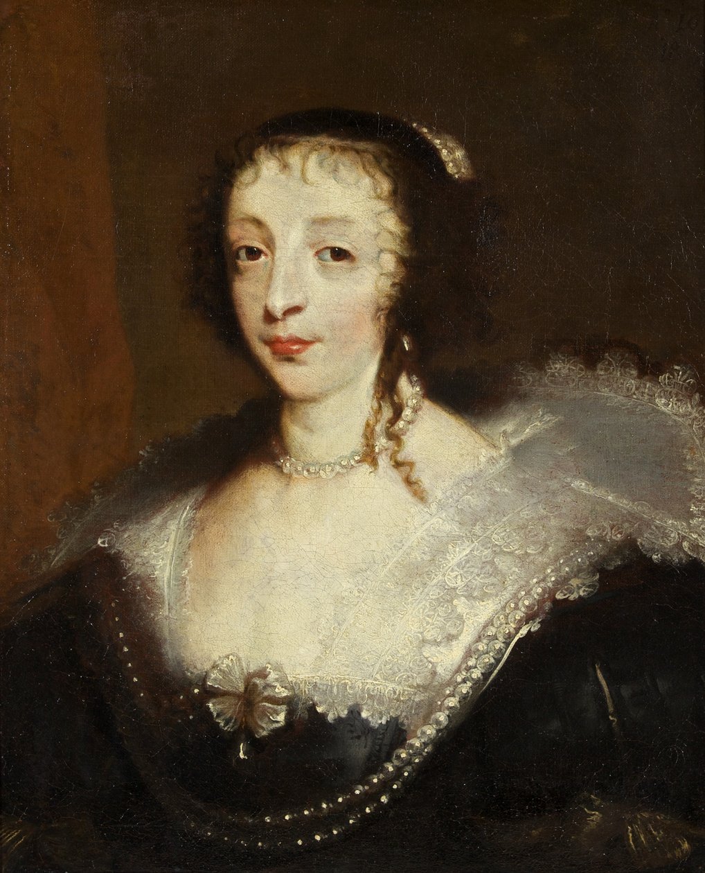 Henrietta Maria, Königin von Karl I. von Anthony van Dyck
