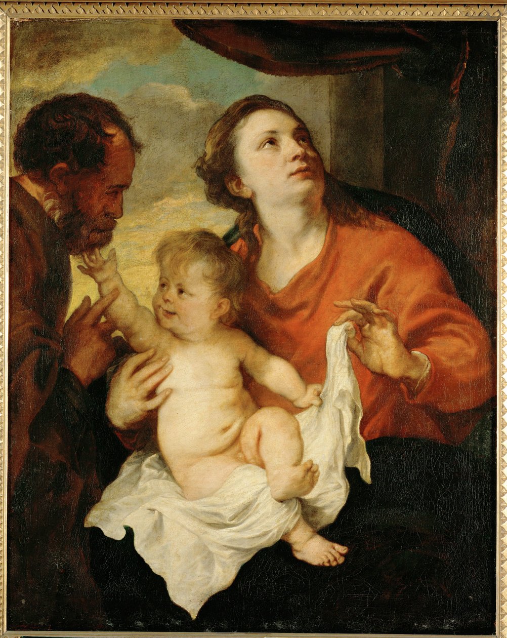 Heilige Familie von Anthony van Dyck