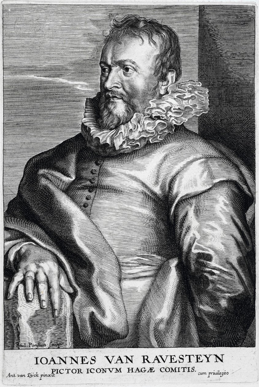 Ioannes van Ravesteyn - Maler von Ikonen in Den Haag von Anthony van Dyck