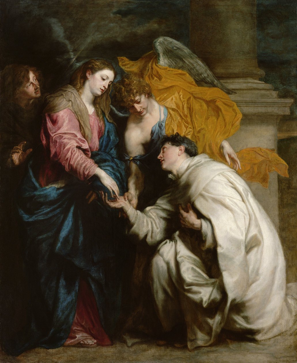 Die Vision des seligen Hermann von Steinfeld, genannt Joseph von Anthony van Dyck