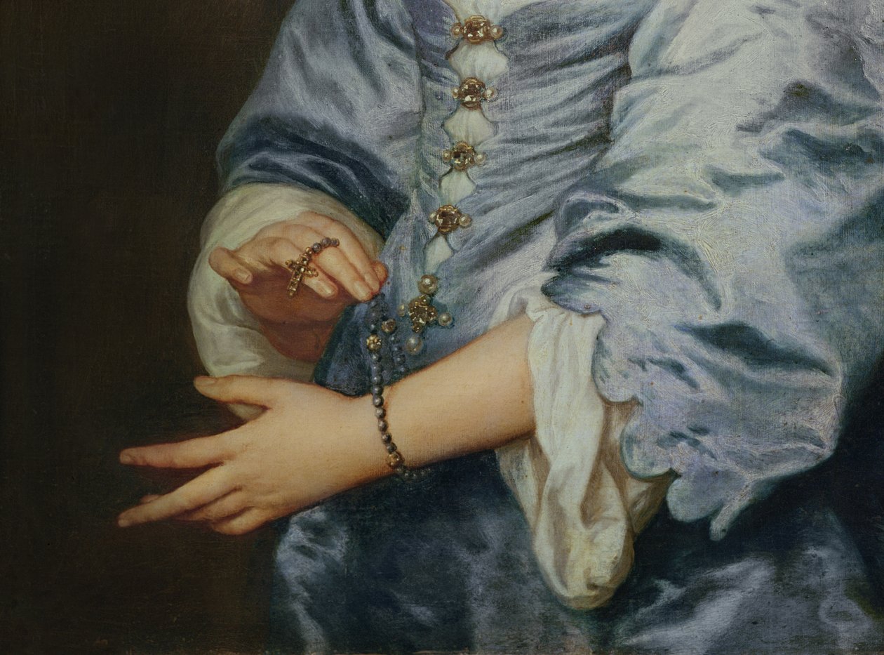 Marie Ruthven, Lady van Dyck, um 1639 von Anthony van Dyck