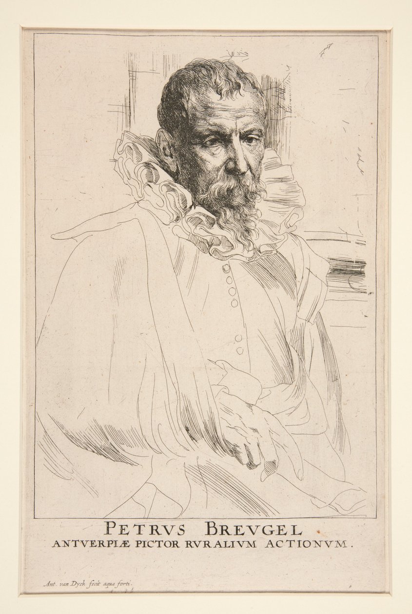Pieter Brueghel der Jüngere von Anthony van Dyck