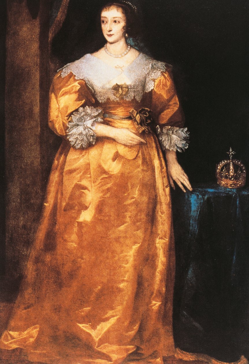 Porträt von Henrietta Maria von Frankreich von Anthony van Dyck