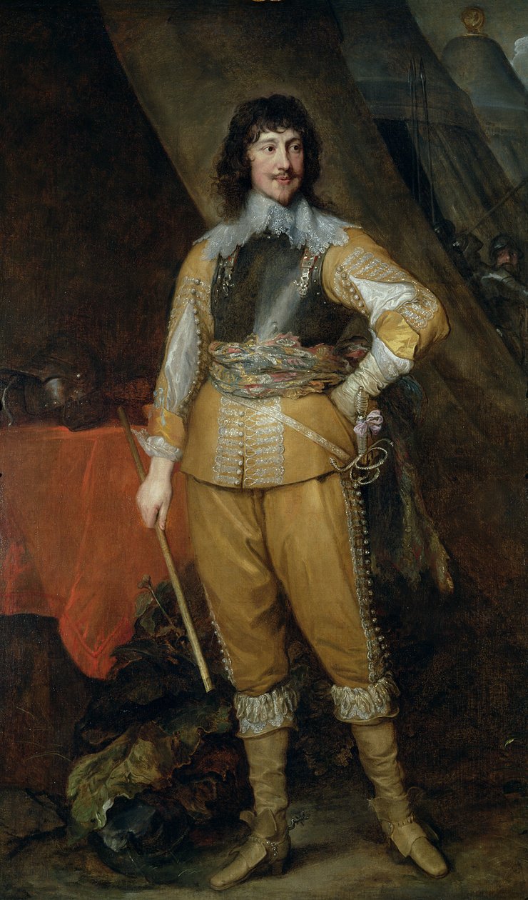 Porträt von Mountjoy Blount, Earl of Newport (ca. 1597-1666) ca. 1637-8 von Anthony van Dyck